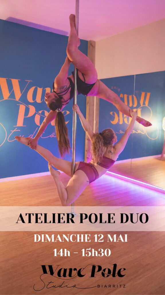 Wave Pole Studio Biarritz - Pole Dance MAI 2024 - Atelier Pole DUO