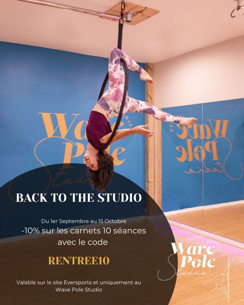 Wave Pole Studio Biarritz - Pole Dance - Promo rentrée 2025